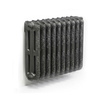 TERMA Oxford článkový radiátor 660x360 - Raw Metal