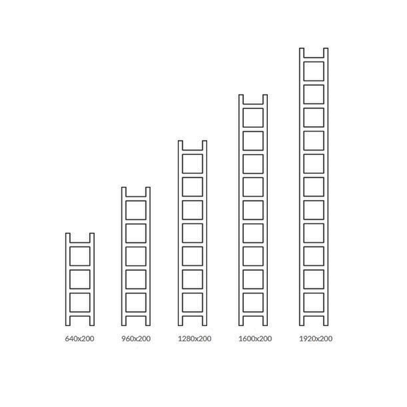 TERMA Easy vertikaler Designheizkörper - Größen