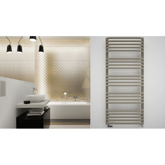 TERMA Alex Designheizkörper modernes Badezimmer